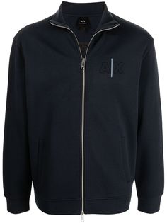Armani Exchange куртка с нашивкой-логотипом