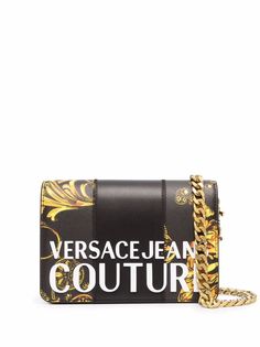 Versace Jeans Couture сумка через плечо с принтом Baroque