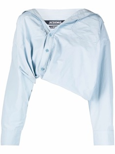 Jacquemus укороченная рубашка La Chemise Mejean