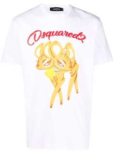 Dsquared2 футболка с принтом