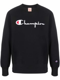 Champion толстовка с вышитым логотипом