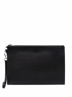 Fendi клатч с тисненым логотипом