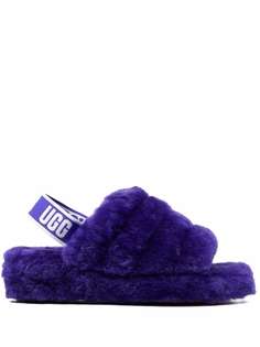 UGG сандалии Fluff Yeah с ремешком на пятке