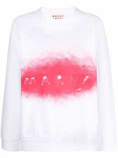 Marni толстовка с логотипом