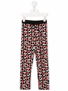 Kenzo Kids спортивные брюки с логотипом