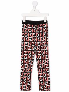 Kenzo Kids спортивные брюки с логотипом