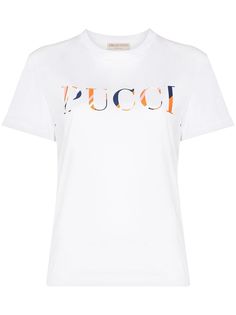 Emilio Pucci футболка с логотипом