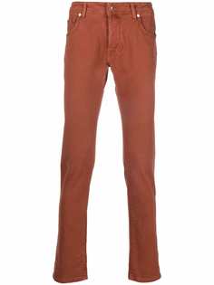 Jacob Cohen брюки с декоративным платком