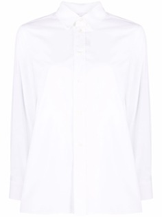 RED Valentino рубашка с плиссированной спинкой