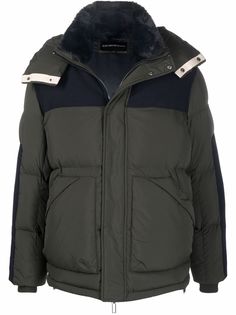 Emporio Armani пуховик на молнии
