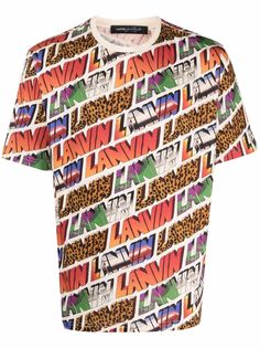 LANVIN футболка с логотипом