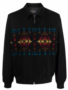 Pendleton куртка-рубашка с геометричным принтом