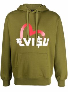 Evisu худи с логотипом