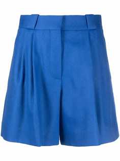 Blazé Milano шерстяные шорты с завышенной талией и складками