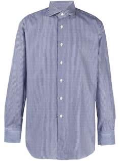 Brioni рубашка в полоску
