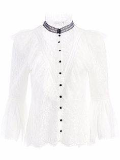 Alice+Olivia кружевная блузка Jessia