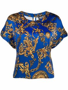 Versace Jeans Couture футболка с принтом Regalia Baroque