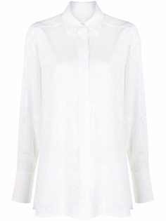 Givenchy рубашка с длинными рукавами и узором