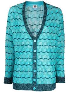 M Missoni кардиган с узором зигзаг