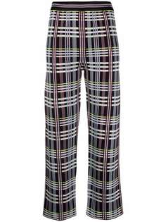 M Missoni трикотажные брюки с графичным принтом