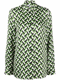 Jil Sander рубашка с узором