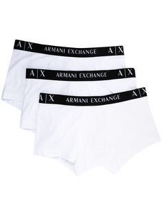 Armani Exchange комплект трусов-боксеров с логотипом