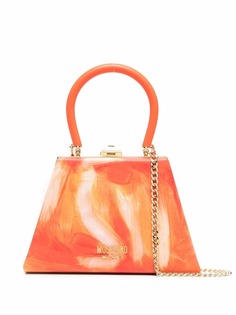 Moschino Painting Trapeze mini tote bag