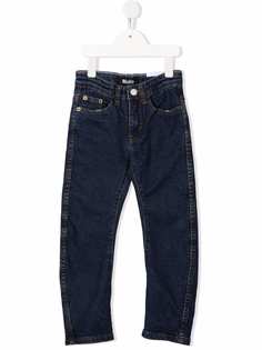 Molo logo-patch stretch-cotton jeans