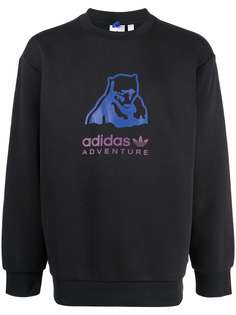 adidas Adventure Bear logo sweatshirt