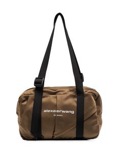 Alexander Wang Wangsport logo-print duffle bag