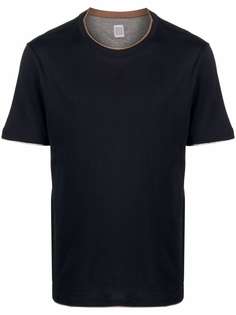 Eleventy crew neck cotton T-shirt