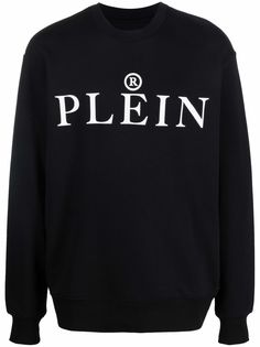 Philipp Plein толстовка с круглым вырезом и логотипом
