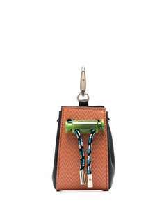 Missoni chevron pattern keyring pouch