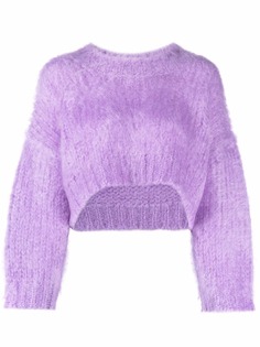 Nº21 cropped mohair jumper