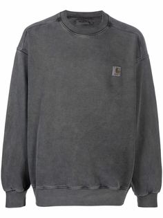 Carhartt WIP logo-patch crew-neck sweatshirt