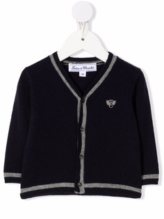 Tartine Et Chocolat embroidered-logo cashmere cardigan