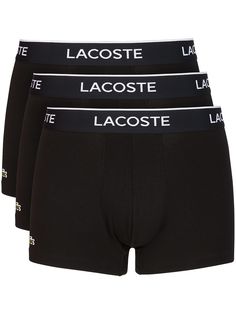 Lacoste LACST 3 PK BXR SHRTS BLK