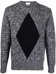 Ballantyne diamond print jumper
