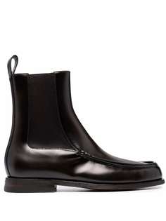 Santoni ботинки на плоской подошве