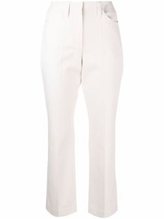 Brunello Cucinelli укороченные джинсы прямого кроя