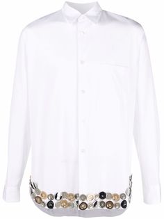 Comme Des Garçons Homme Plus button-embellished shirt