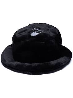 Mastermind Japan шляпа с нашивкой в виде черепа из искусственного меха