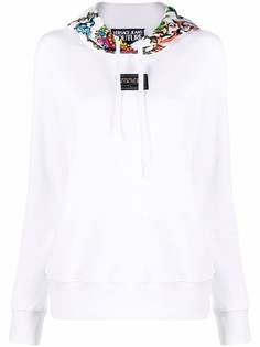 Versace Jeans Couture contrast hood hoodie