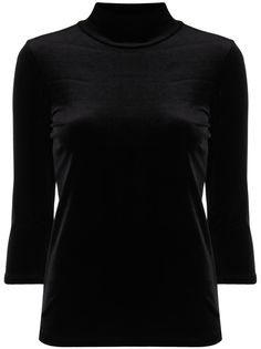 LAgence Aja velvet turtleneck top