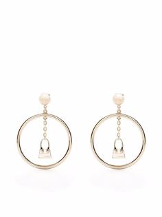 Jacquemus Le Chiquito drop hoop earrings