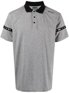 Ea7 Emporio Armani рубашка поло с логотипом