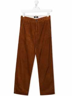 Molo TEEN corduroy cotton straight trousers