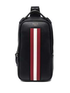 Bally Malikho striped shoulder bag