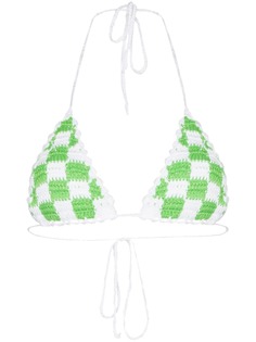 Frankies Bikinis лиф бикини Tia в технике кроше