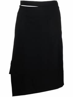 Vivienne Westwood юбка асимметричного кроя с вырезами